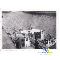 1955 Oberspay Duitsland Schotell-werf Ophalen van de Douaneboten Coll. HKR geschonken door H. vd Laag (8)